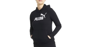 Mikina Puma Hoodie Essential Logo Čierna | 58679101, 2