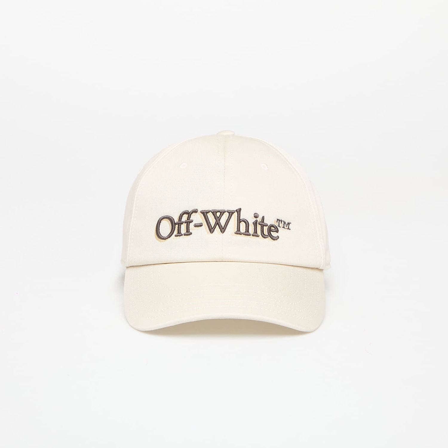 Šiltovka Off-White Off-White Shadow Bookish Baseball Cap Béžová | OMLA049S25FAB0020B6G, 1
