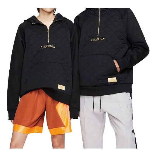 Mikina Jordan Air Jordan AJ85 Quilted Pullover Hoodie Čierna | BQ5783-010