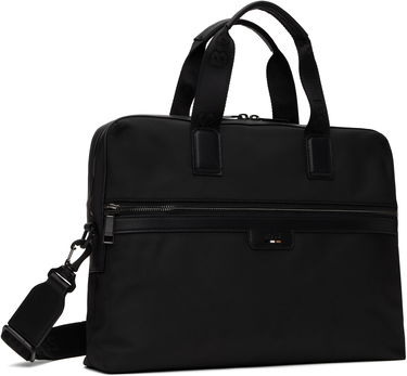 Kufor BOSS Recycled Nylon Briefcase Čierna | 50536181, 1