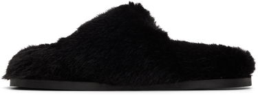 Oblečenie Simone Rocha Simone Rocha Embellished Furry Slippers Čierna | SLD44B-W 0402, 2