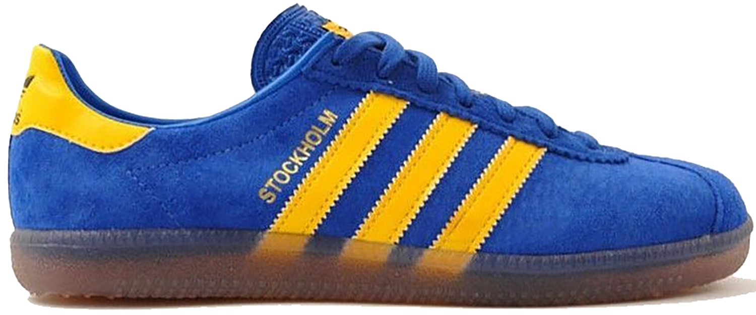 Tenisky a topánky adidas Originals Stockholm Blue Yellow (2014) Modrá | 098888, 0