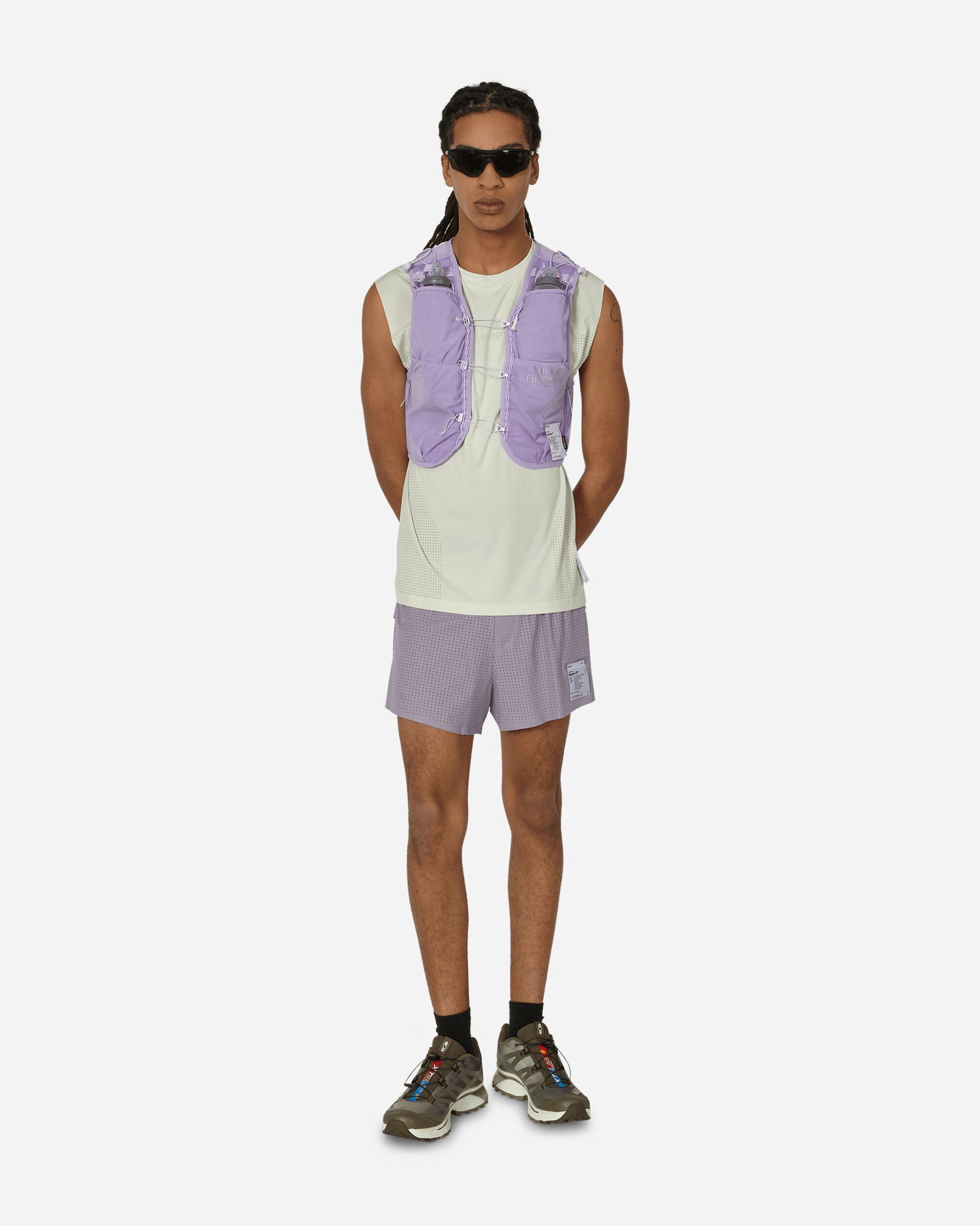 Space-O 2.5 Shorts Lavender Grey