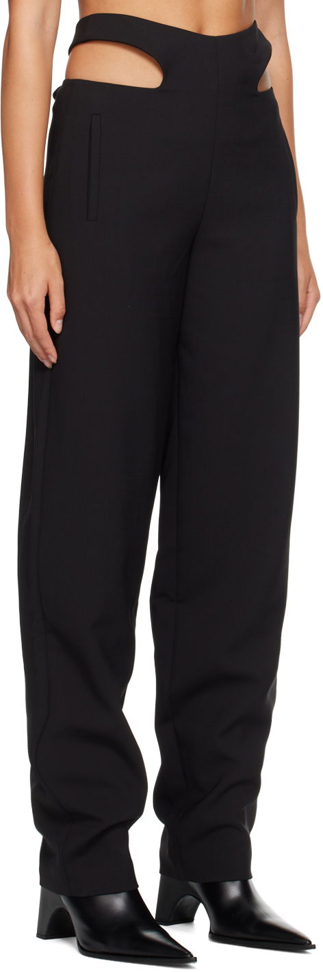 Nohavice Dion Lee Dion Lee Y Front Cutout Trousers Čierna | C2068P22, 1
