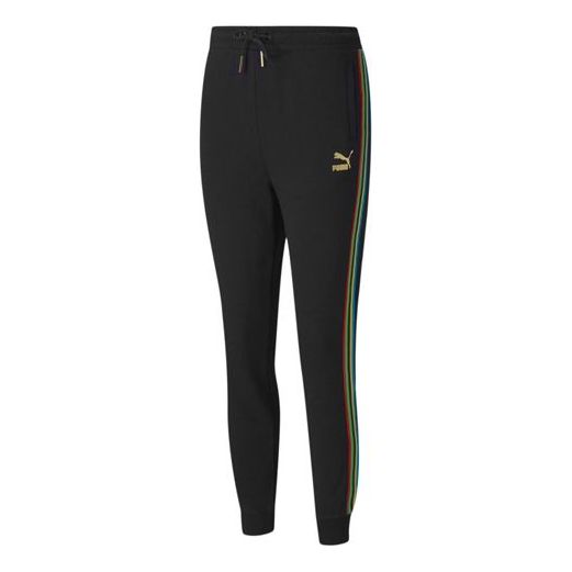 Tepláky Puma World Resonance Series Drawstring Knitted Trousers Čierna | 599062-51, 0