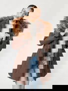 Faux Fur Hood Puffer Jacket