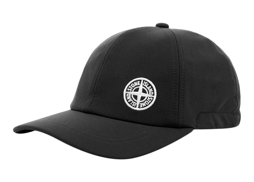 Šiltovka Stone Island Soft Shell-R E.Dye Technology Cap Čierna | 771599222-V0029
