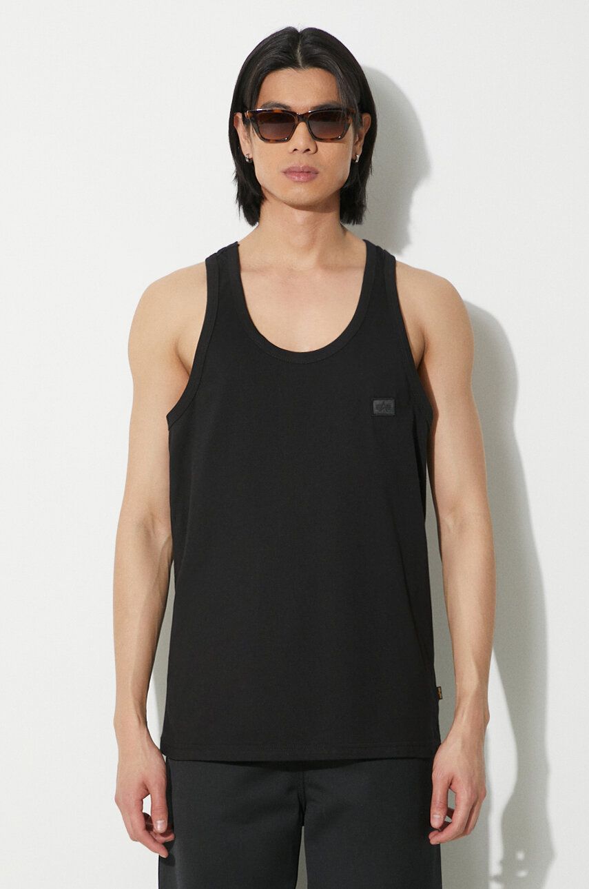 Tielko Alpha Industries Essentials RL Tank Top Čierna | 146560, 0