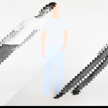 Džínsy adidas Performance Denim Loose Monogram Pants Modrá | KD0399, 3