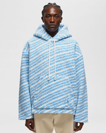 Mikina JW Anderson RELAXED FIT HOODIE Modrá | TP0255-PG1341-800, 1