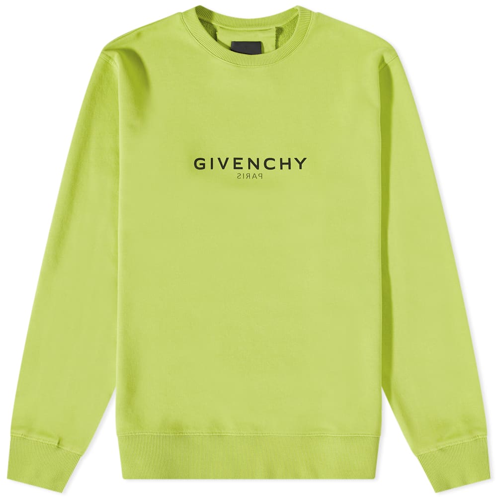 Mikina Givenchy Reverse Print Classic Crew Sweat Zelené | BMJ0CB3Y6V-358, 0