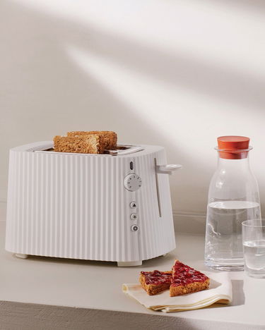 Gadget Alessi White Plisse Toaster Biela | MDL08-W, 1