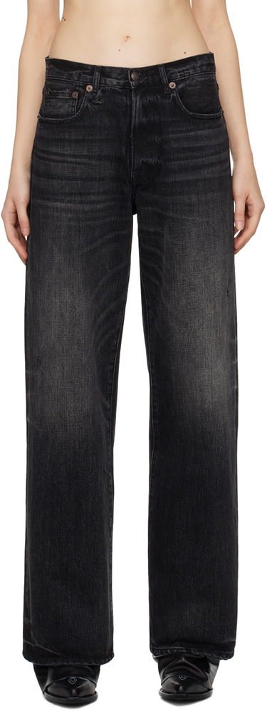 Džínsy R13 R13 D'Arcy Loose Jeans Čierna | R13WD038-D175A, 0