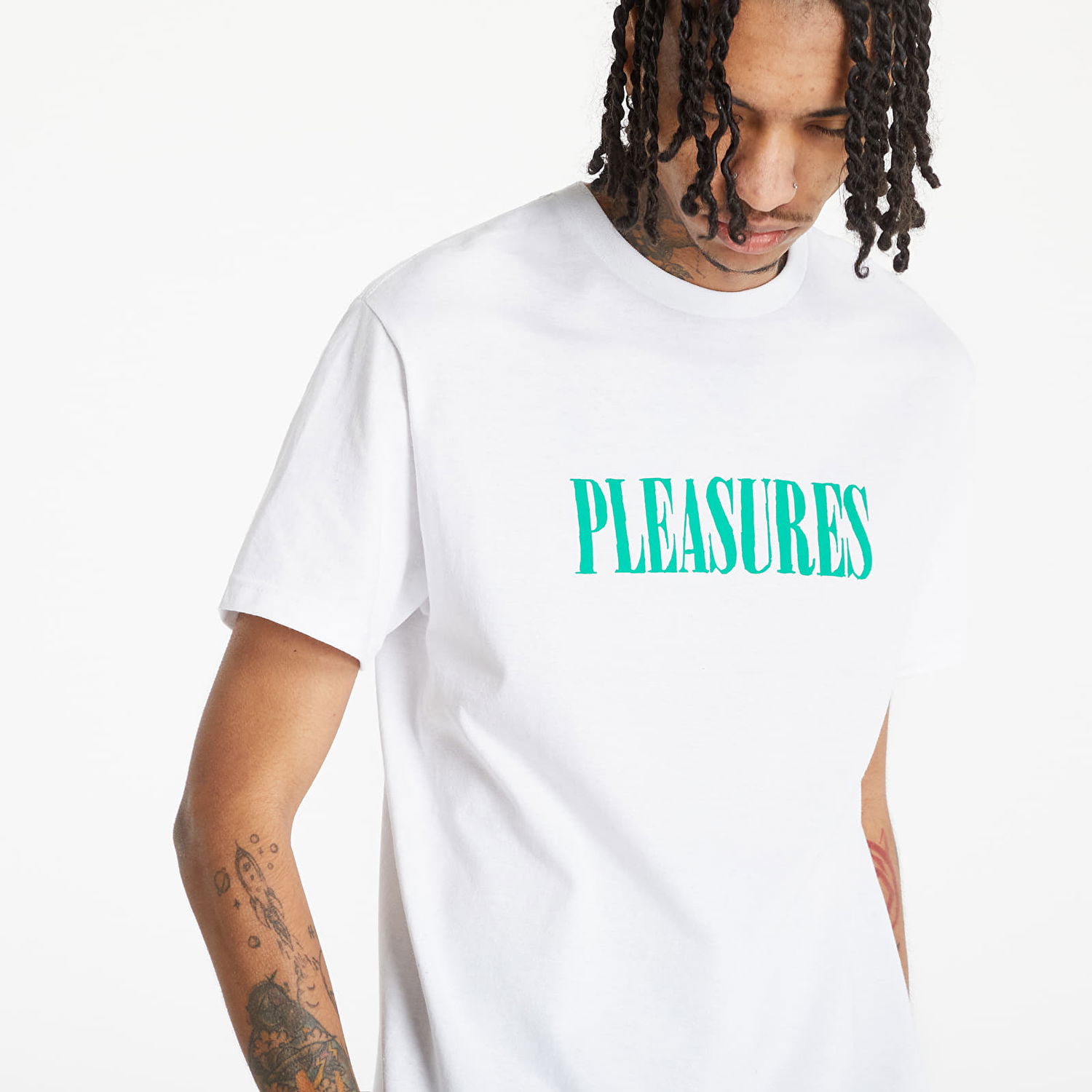 Tričko Pleasures Tickle Logo T-Shirt Biela | P22SP054 White, 0