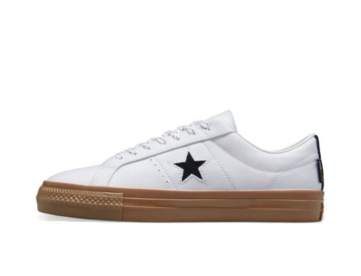 Lifestyle Converse One Star Pro Cordura Canvas Biela | A03216C