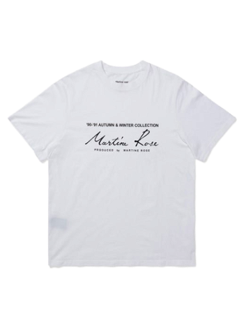 Martine Rose Classic Short-sleeve T-shirt CMR-603JC-WH