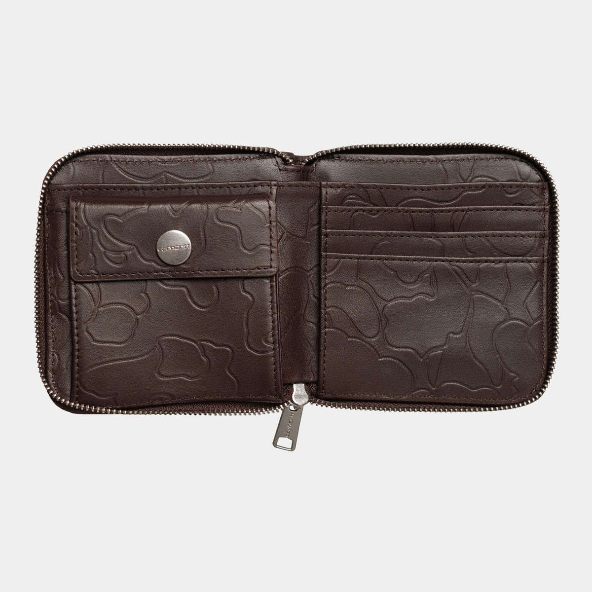 Peňaženka Carhartt WIP Carhartt WIP Camo Duck Zip Wallet Hnedá | I035402_2, 1
