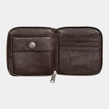 Peňaženka Carhartt WIP Carhartt WIP Camo Duck Zip Wallet Hnedá | I035402_2, 1