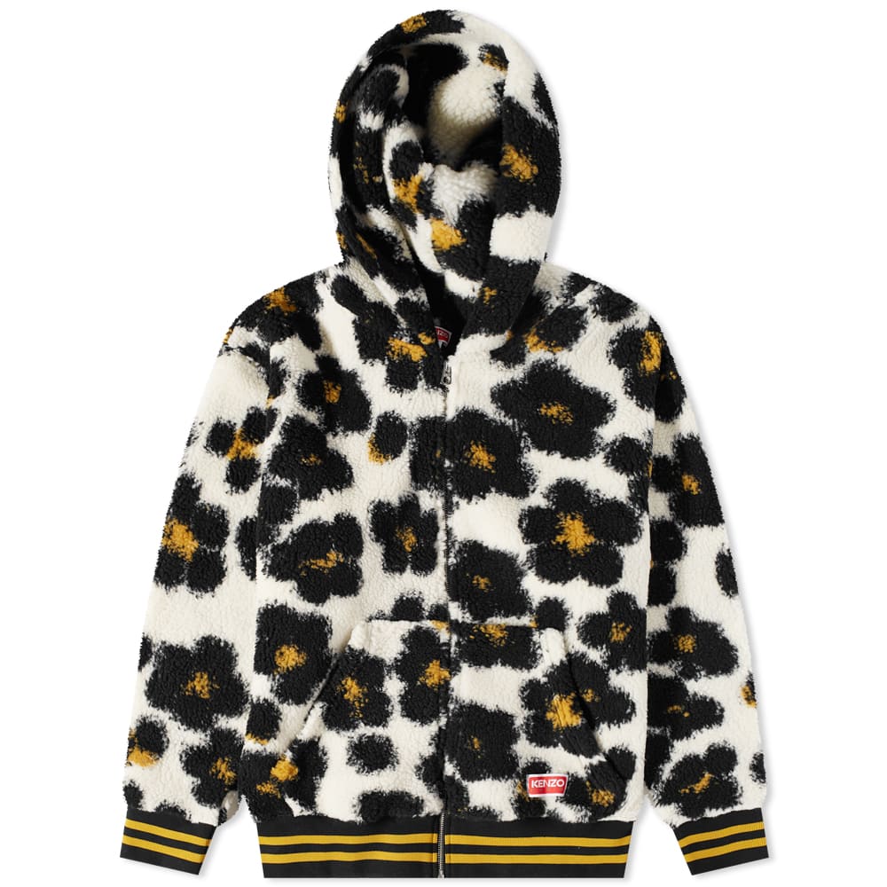 Mikina KENZO PARIS Hana Leopard Classic Full-Zip Rôznofarebný | FD55SW4934JP-02, 0