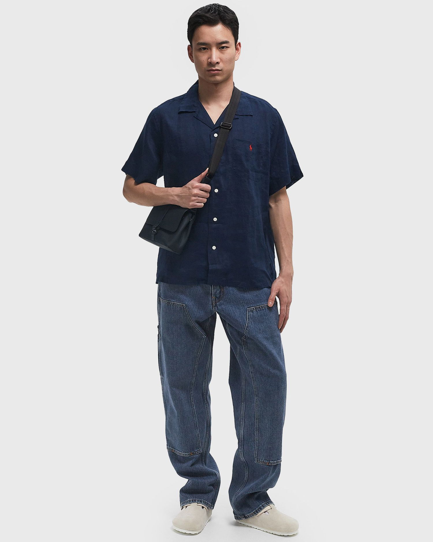 Košeľa Polo by Ralph Lauren Ralph Lauren Short Sleeve Camp Shirt XXL Navy | 710966421001, 1