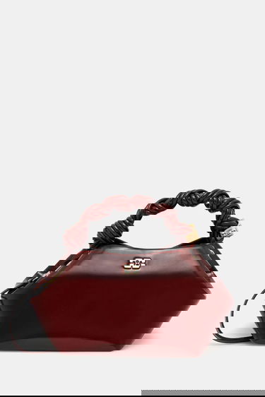 Kabelka GANNI GANNI Bou Bag Small Patent Vínová | A6499, 0