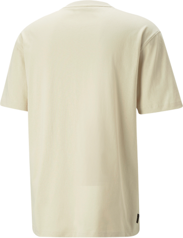 Tričko Puma DOWNTOWN Logo Short Sleeve T-Shirt Béžová | 538248-088, 1