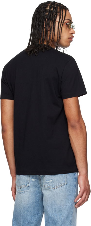 Tričko Versace Versace Jeans Couture Logo Baroque T-Shirt Čierna | E78GAHC05_ECJ01C, 2