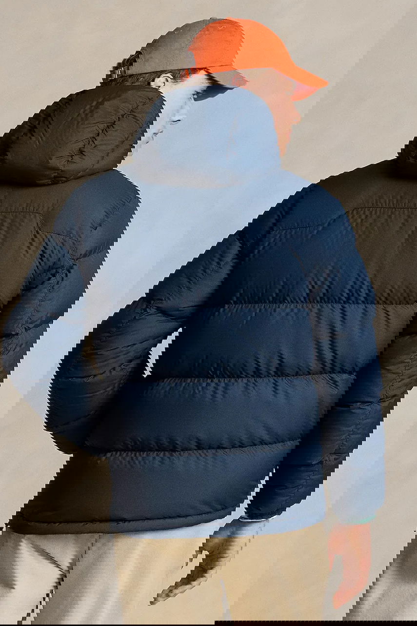 Prešívaná bunda Polo by Ralph Lauren Winter Hooded Down Puffer Jacket Navy | 710968278, 1