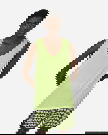 Tielko adidas Originals Wales Bonner x Knit Vest Semi Frozen Yellow/ Chalk White Žltá | IZ1890, 4