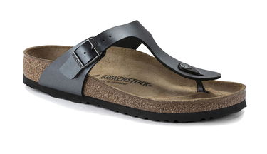 Tenisky a topánky Birkenstock Gizeh "Metalic Black" Čierna | 1021428, 0