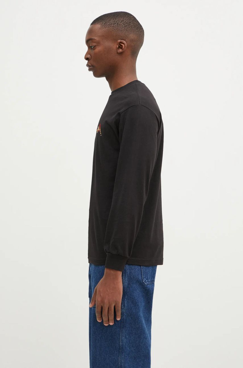 Tričko WACKO MARIA Tim Lehi Black Long Sleeve T-Shirt Čierna | 24FW.WMT.LT01, 1