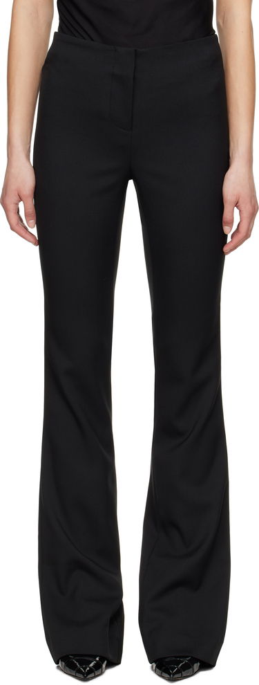 Nohavice Entire Studios Entire Studios Slim Flare Wool Trousers Čierna | ESW-S25-3012-BW, 0