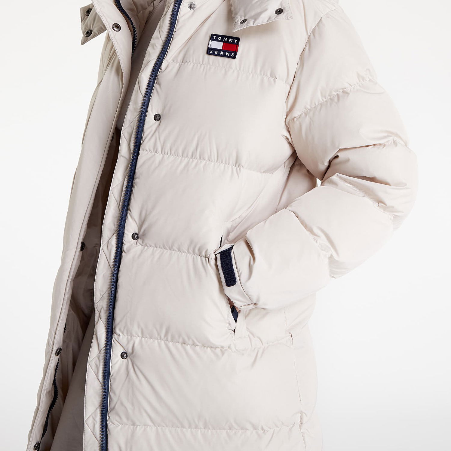 Bunda Tommy Hilfiger Alaska Winter Long Puffer Coat Béžová | DW0DW14287 ACE, 1