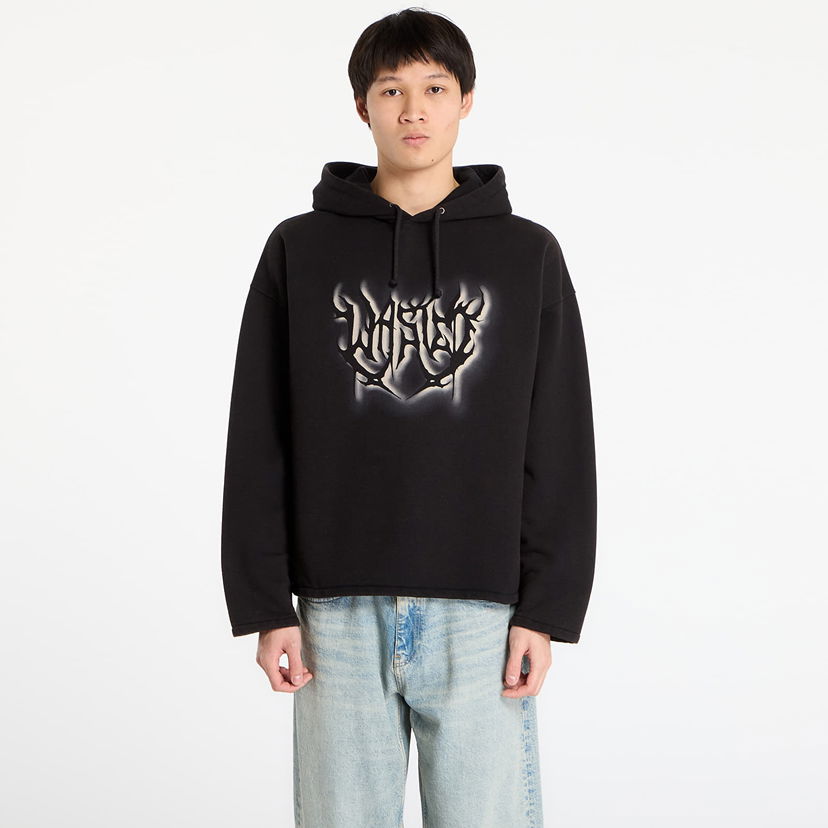 Mikina Wasted Paris Sword Straight Hoodie Čierna | WP_000332