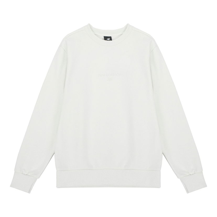Mikina New Balance Round Neck Pullover Biela | AMT21555-IV