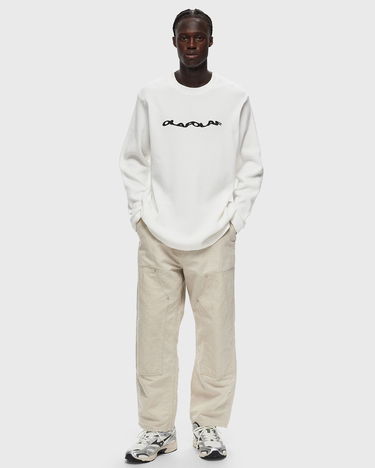 Tričko ØLÅF WAFFLE TEE LS Biela | M180113-WHITE, 1