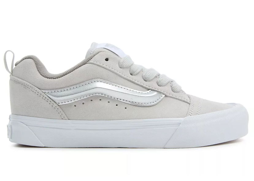 Skateboarding Vans Knu Skool Metallic Silver Šedá | VN0009QCX1K