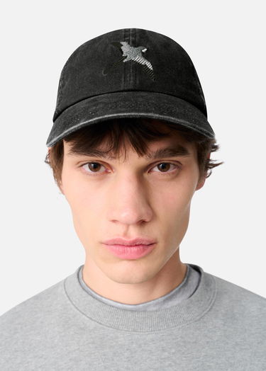 Šiltovka AXEL ARIGATO Bee Bird Embroidered Cap Čierna | X3553001, 6