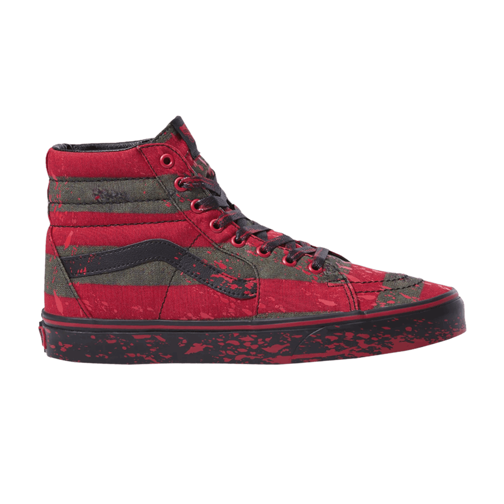 Tenisky a topánky Vans House of Terror x Sk8-Hi "The Nightmare on Elm Street" Červená | VN0A4U3CZV1, 0