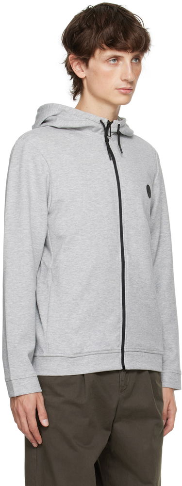 Mikina Paul Smith PS Paul Smith Patch Hoodie Šedá | M2R-059Y-L21849, 1