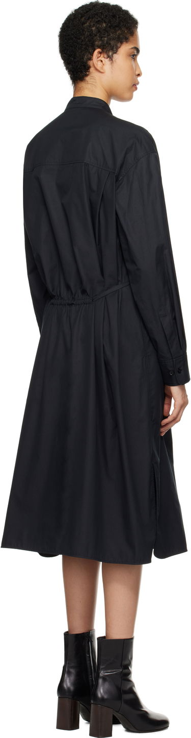 Šaty LEMAIRE Lemaire Drawstring Midi Shirt Dress Čierna | DR1087 LF839, 2
