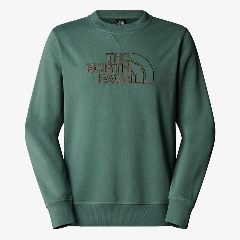 Mikina The North Face Drew Peak Light Sweatshirt Zelené | NF0A8C1CAQI1