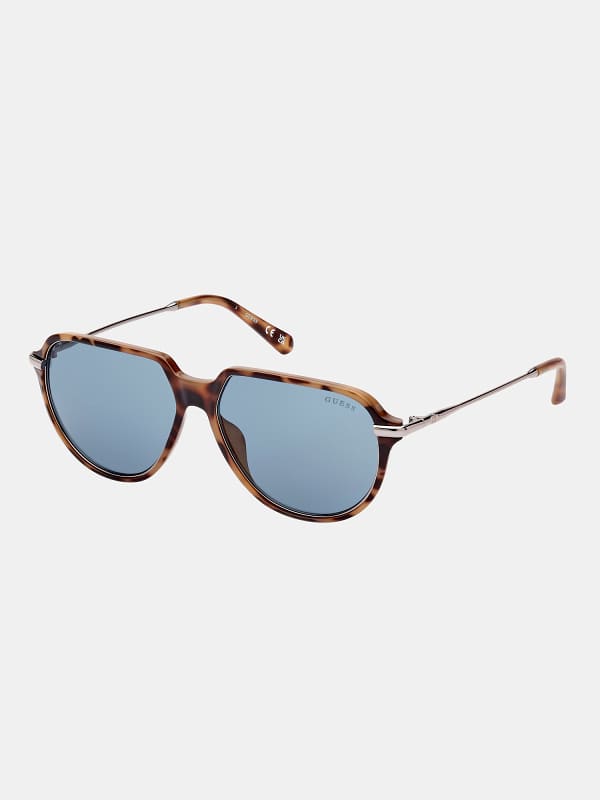 Slnečné okuliare GUESS Aviator Sunglasses Model Hnedá | G0006756QQQ, 0