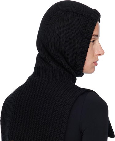 Klobúk Moncler Wool Balaclava from Moncler Genius x EE72 Collection Čierna | K24033G00001M6727, 2