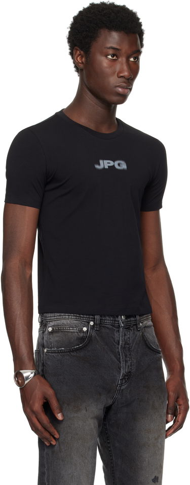 Tričko Jean Paul Gaultier Jean Paul Gaultier 'The JPG' Baby Tee Čierna | 25/03-W-TO300-J002-0004, 1
