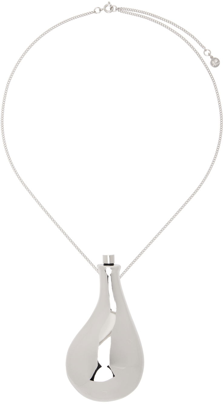 Náhrdelník Courrèges Courrèges Liquid Metal Pendant Necklace Metalická | 224ACO023LA0001, 0