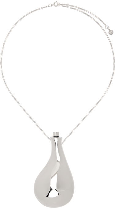 Náhrdelník Courrèges Courrèges Liquid Metal Pendant Necklace Metalická | 224ACO023LA0001, 0