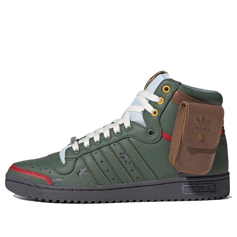 Tenisky a topánky adidas Originals Top Ten Hi "Star Wars Boba Fett" Zelené | FZ3465, 0