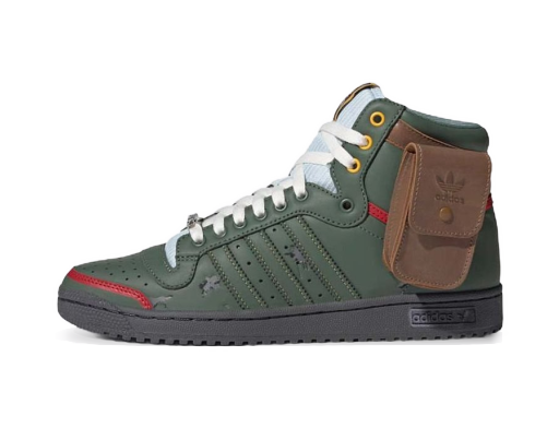 Tenisky a topánky adidas Originals Top Ten Hi "Star Wars Boba Fett" Zelené | FZ3465