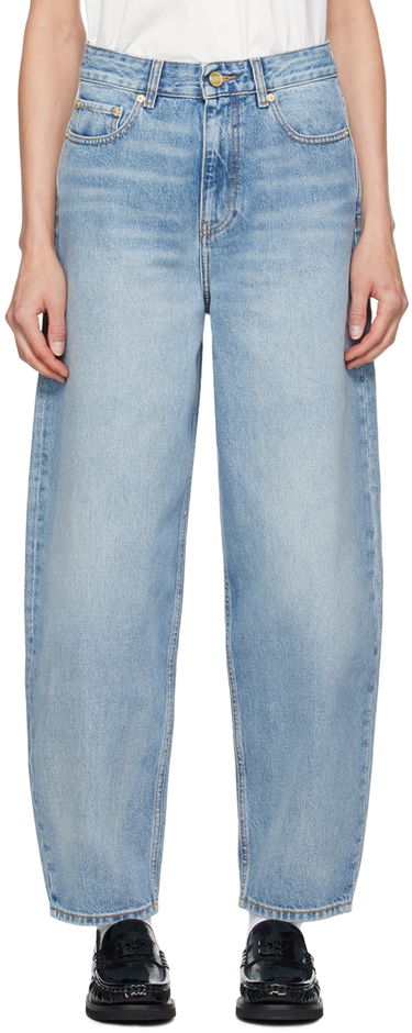 Džínsy GANNI Stary Jeans Modrá | J1641, 0